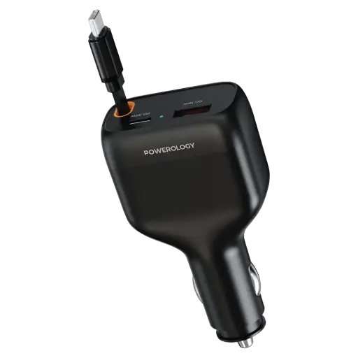 Powerology Car Charger - Linkphones Center
